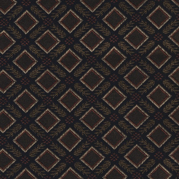 Upholstery Fabric Intricate Diamonds Liverpool Navy Toto Fabrics