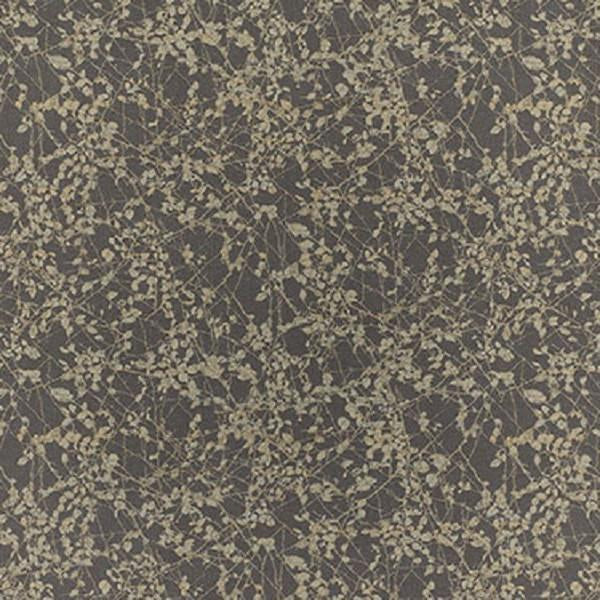 Momentum Textiles Upholstery Fabric Botanical Design Lore Slate Toto Fabrics