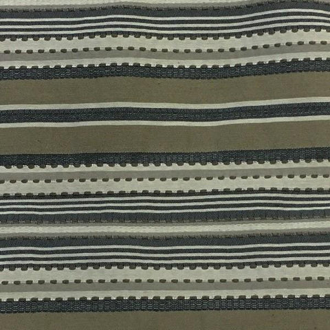 Swavelle Mill Creek Upholstery Fabric Stripe Madeleine Peppercorn Toto Fabrics