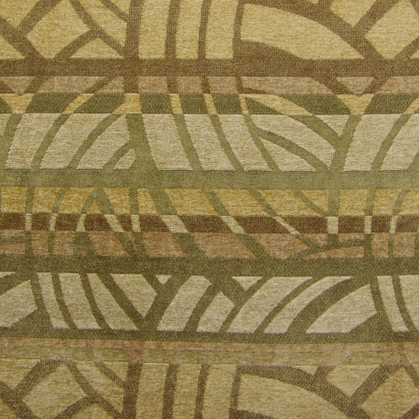 Upholstery Fabric Abstract Stripe Chenille Maggie May Champagne Toto Fabrics