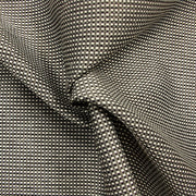Upholstery Fabric Mini Check Maisie Black Metal Toto Fabrics