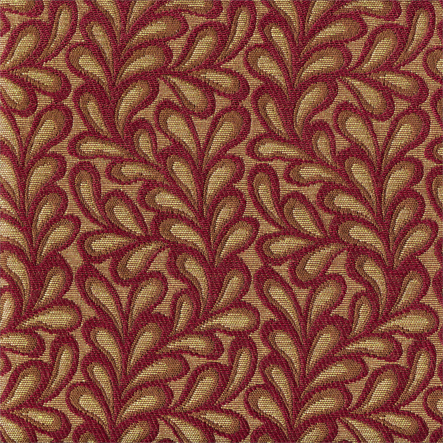 Upholstery Fabric Abstract Botanical Jacquard Majesty Brick Toto Fabrics