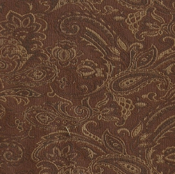 Swavelle Mill Creek Upholstery Fabric Paisley Design March Chestnut Toto Fabrics