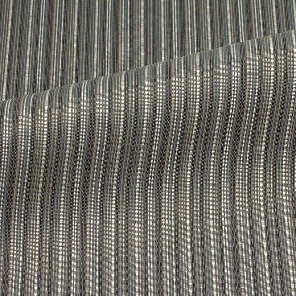 CF Stinson Marimba Tuxedo Stripe Black Upholstery Fabric
