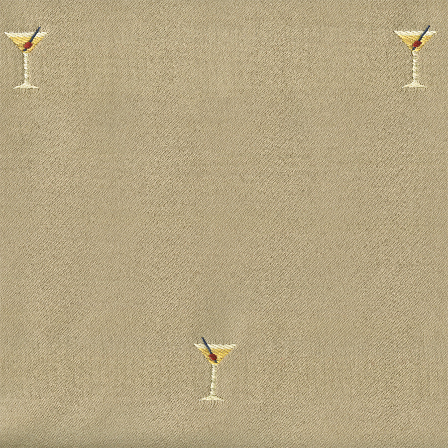 Upholstery Fabric Novelty Satin Weave Martini Seabreeze Toto Fabrics