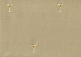 Martini Seabreeze Novelty Satin Weave Upholstery Fabric
