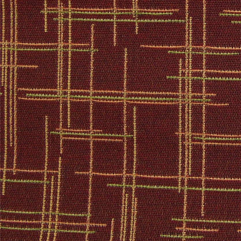 Remnant of Maxim Annatto Maroon Upholstery Fabric