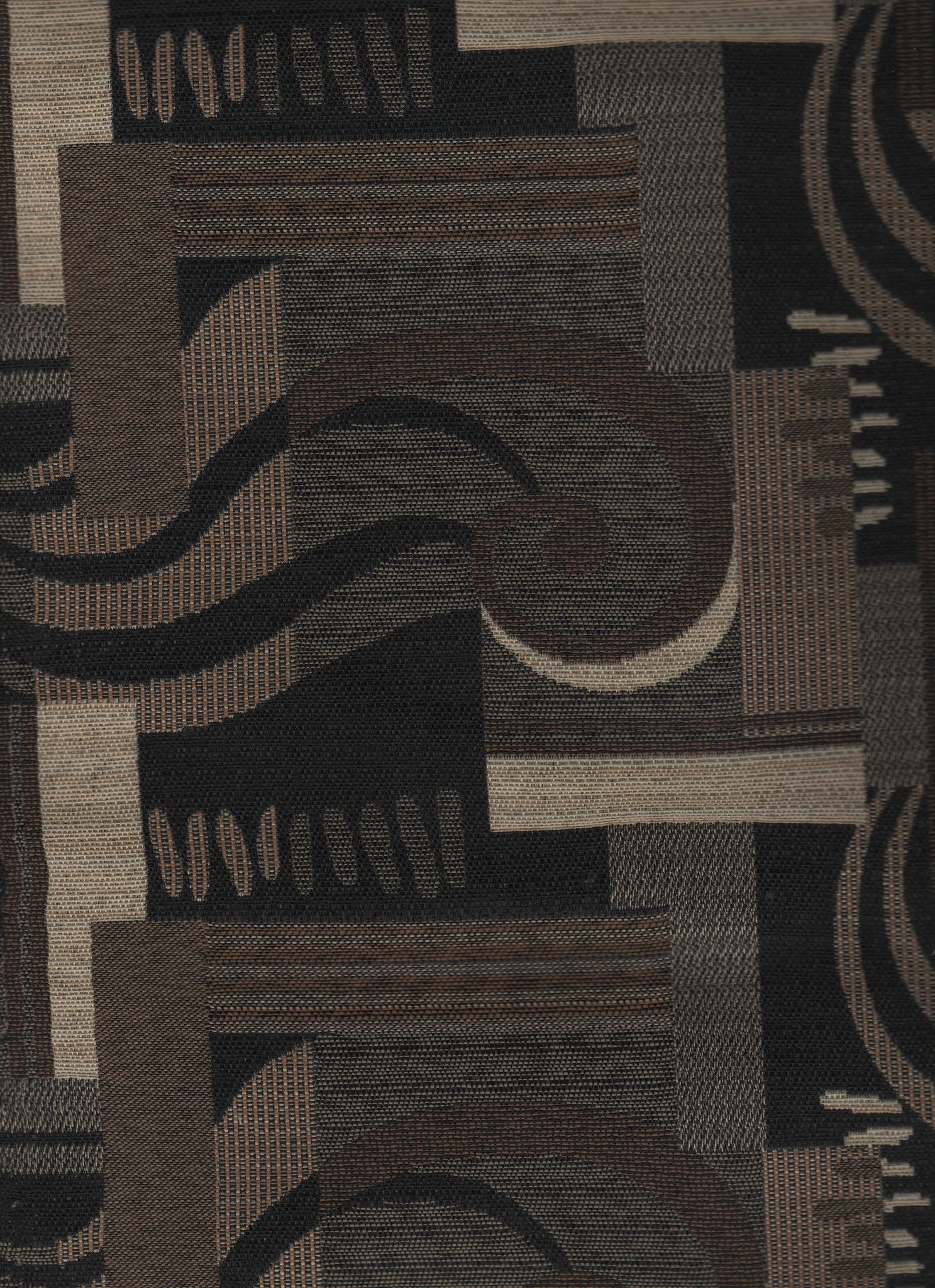 Upholstery Fabric Geometric Pattern Mazzeo Onyx Toto Fabrics