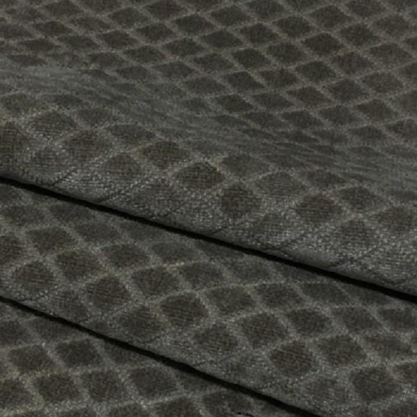 Swavelle Mill Creek Upholstery Fabric Chenille Diamond Melba Shale Toto Fabrics