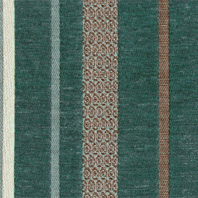 Upholstery Fabric Teal Stripe Chenille Mellissa Powder Toto Fabrics