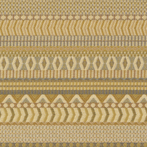 Upholstery Fabric Yellow Geometric Stripe Menagerie Giraffe Toto Fabrics