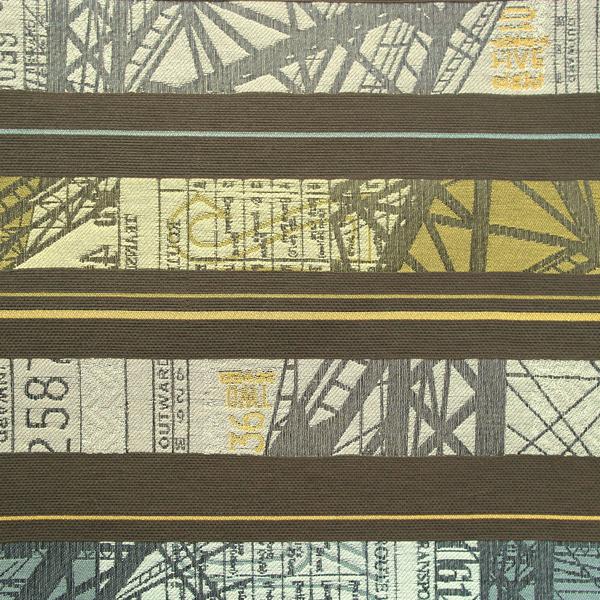 Arc-Com Metro Avocado Colorful Modern Stripe Green Upholstery Fabric