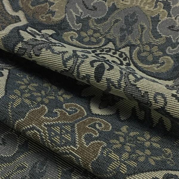 Swavelle Mill Creek Upholstery Fabric Formal Mia Steel Toto Fabrics