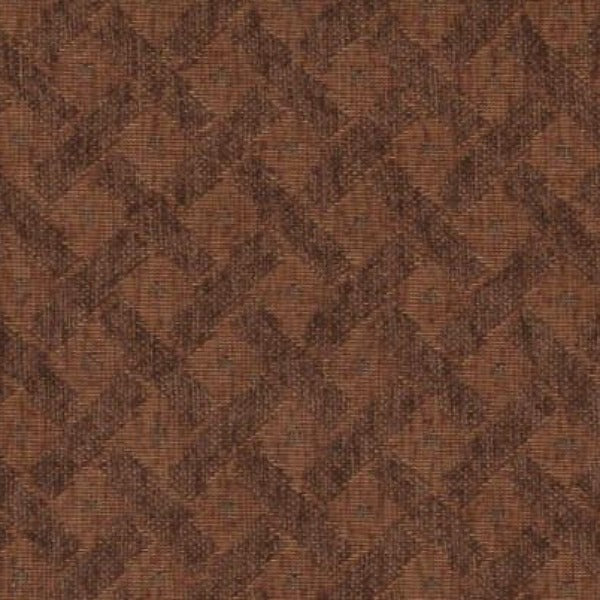 Upholstery Fabric Two-Toned Diamonds Mildred Cinnabar Toto Fabrics