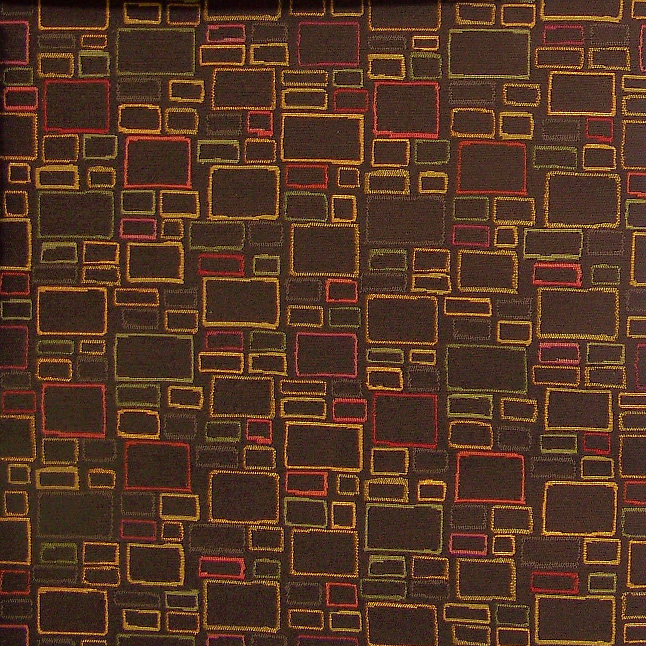 Upholstery Fabric Colorful Geometric Upholstery Mirage Espresso Toto Fabrics