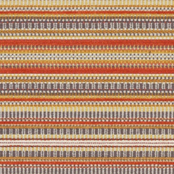 Arc-Com Fabrics Upholstery Fabric Textured Chenille Morocco Orange Toto Fabrics