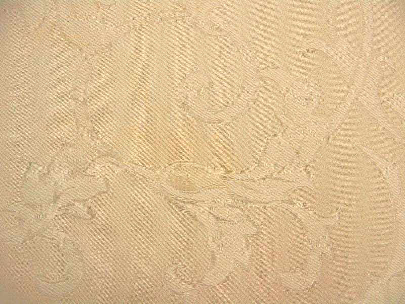 Natalie Off White Botanical Scroll Upholstery Fabric (Sold As-Is)