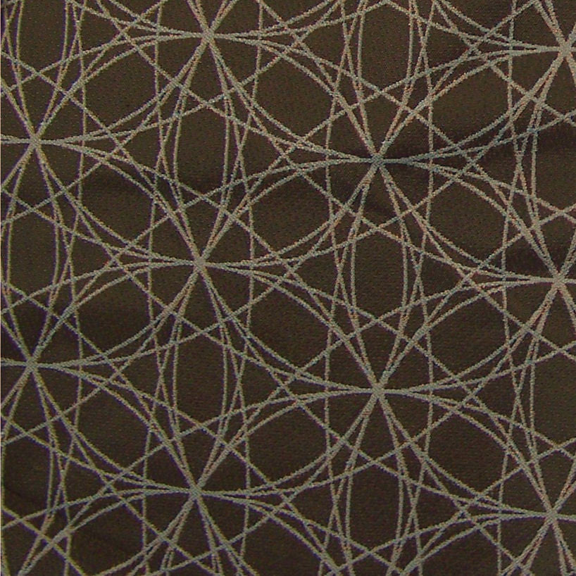 Upholstery Fabric Modern Spirograph Navigator Bark Toto Fabrics
