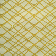 Remnant of Net Citrus Gold Upholstery Fabric
