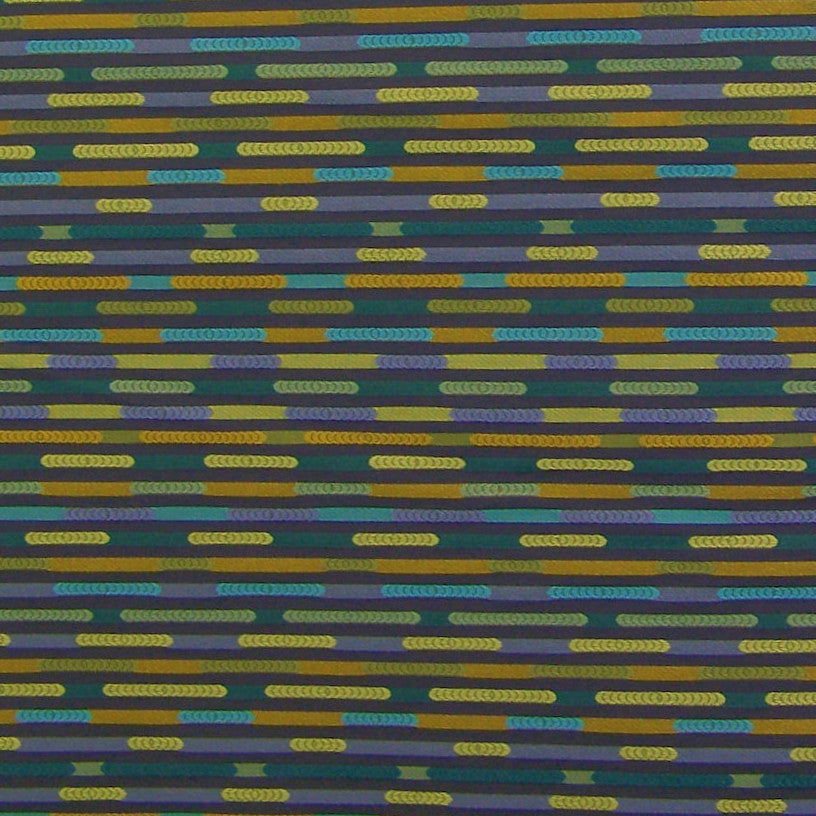 Upholstery Fabric Colorful Stripe Nexus Kingfisher Toto Fabrics