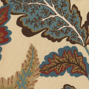 Duralee Fabrics Upholstery Fabric Cotton Leaf Print Noisette Autumn Toto Fabrics