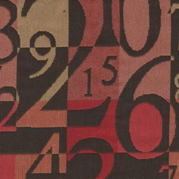 Upholstery Fabric Number Themed Number Rouge Toto Fabrics