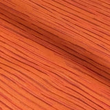 Pallas Off Track Mango Pencil Stripe Orange Upholstery Fabric