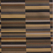 Maharam Offset Fieldstone Stripe Brown Upholstery Fabric