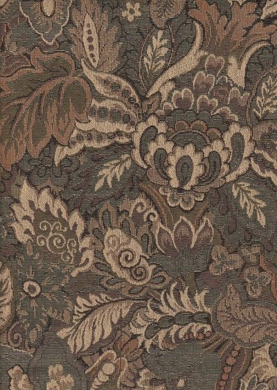 Upholstery Fabric Neutral Floral Old World Mustang Toto Fabrics