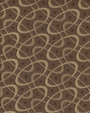 Upholstery Fabric Abstract Design Orbit Coffee Toto Fabrics