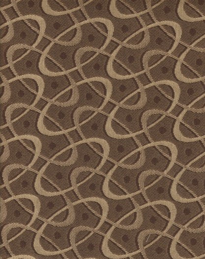 Upholstery Fabric Abstract Design Orbit Coffee Toto Fabrics