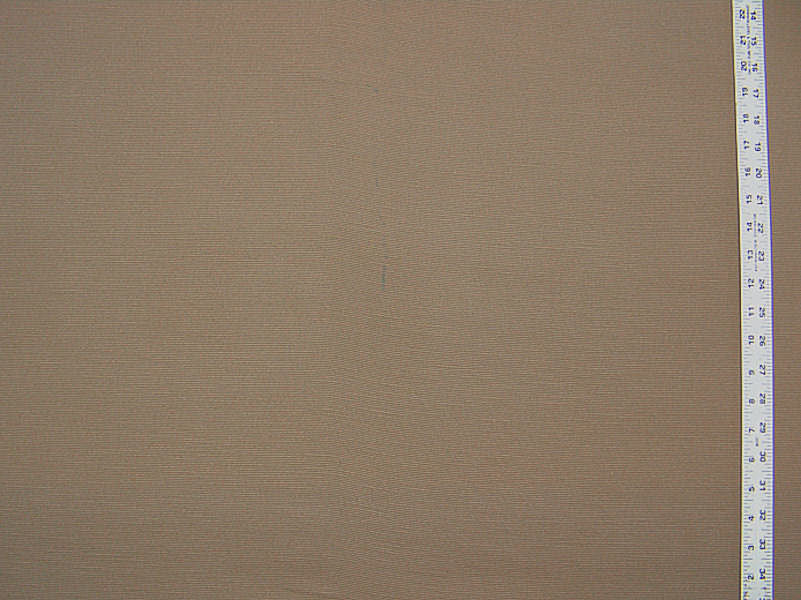 Ottoman Taupe Solid Ribbed Weave Upholstery Fabric (Sold As-Is)
