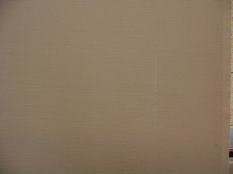 Ottoman Taupe Solid Ribbed Weave Upholstery Fabric (Sold As-Is)