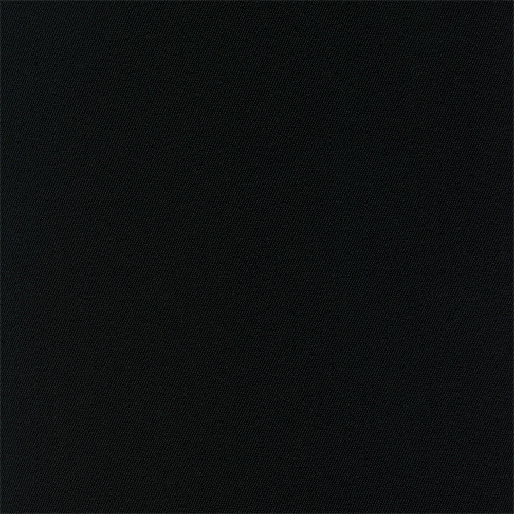 Upholstery Fabric Solid Twill Weave Outdoor Black Toto Fabrics