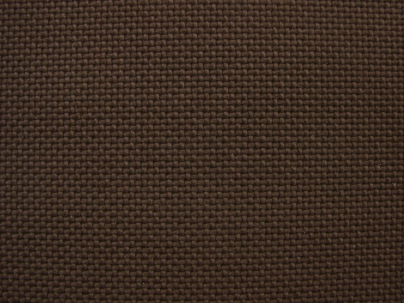 Panamone Walnut Cotton Basket Weave Brown Upholstery Fabric