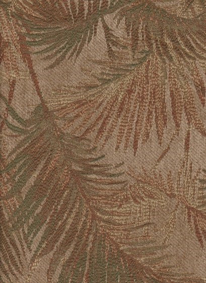 Upholstery Fabric Palm Leaves Paradise Bronze Toto Fabrics