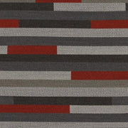 Designtex Fabrics Upholstery Fabric Textured Stripe Pennington Cranberry Toto Fabrics
