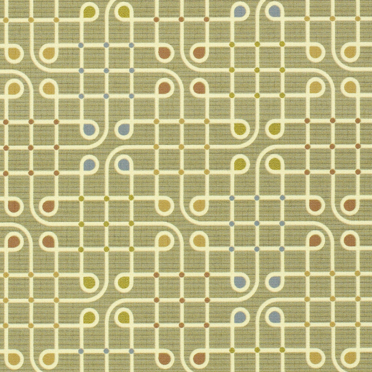 Upholstery Fabric Colorful Grid Periphery Haven Toto Fabrics