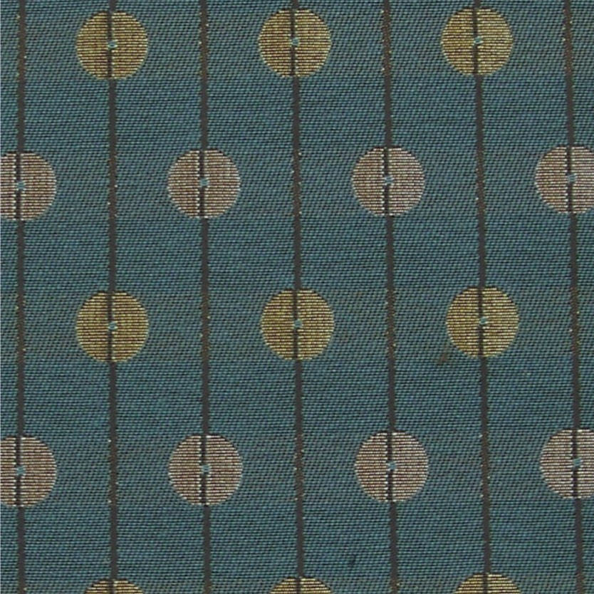 Arc-Com Pinball Ocean Blue Upholstery Fabric