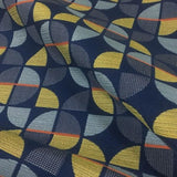 CF Stinson Pinball Surf Geometric Blue Upholstery Fabric