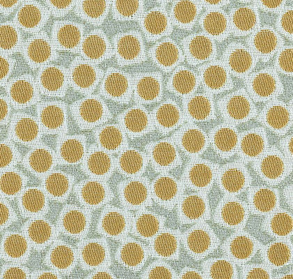 Upholstery Fabric Circles And Squares Ping Pong Golden Coins Toto Fabrics
