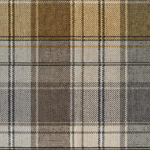 Designtex Plaid Goldfinch Brown Upholstery Fabric 3872-201 Toto Fabrics Online