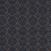 Upholstery Fabric Overlapping Circles Plait Blue Moon Toto Fabrics