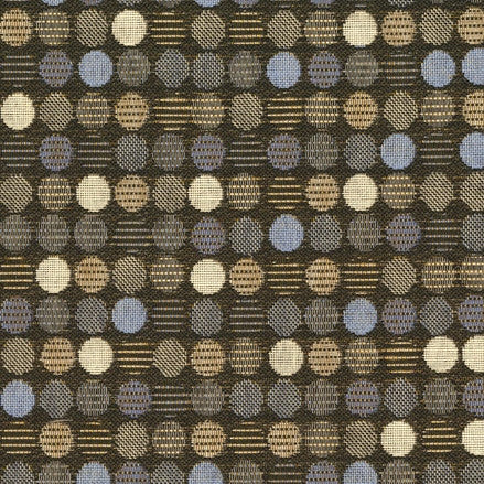 Polka Castle Steps Small Polka Dot Upholstery Fabric