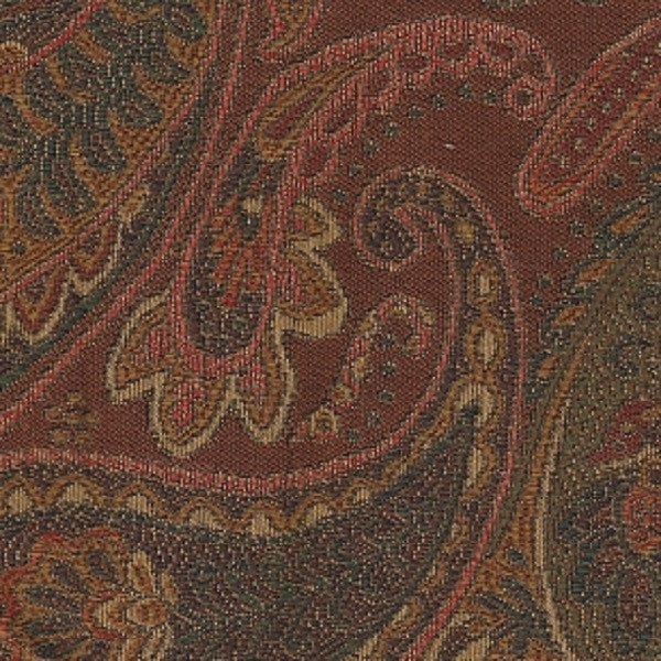 Swavelle Mill Creek Upholstery Fabric Paisley Design Prima Cocoa Toto Fabrics