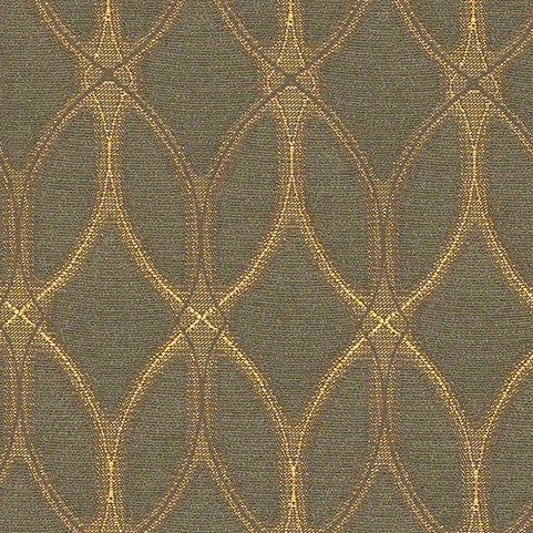 Radiance Patina Green Geometric Upholstery Fabric