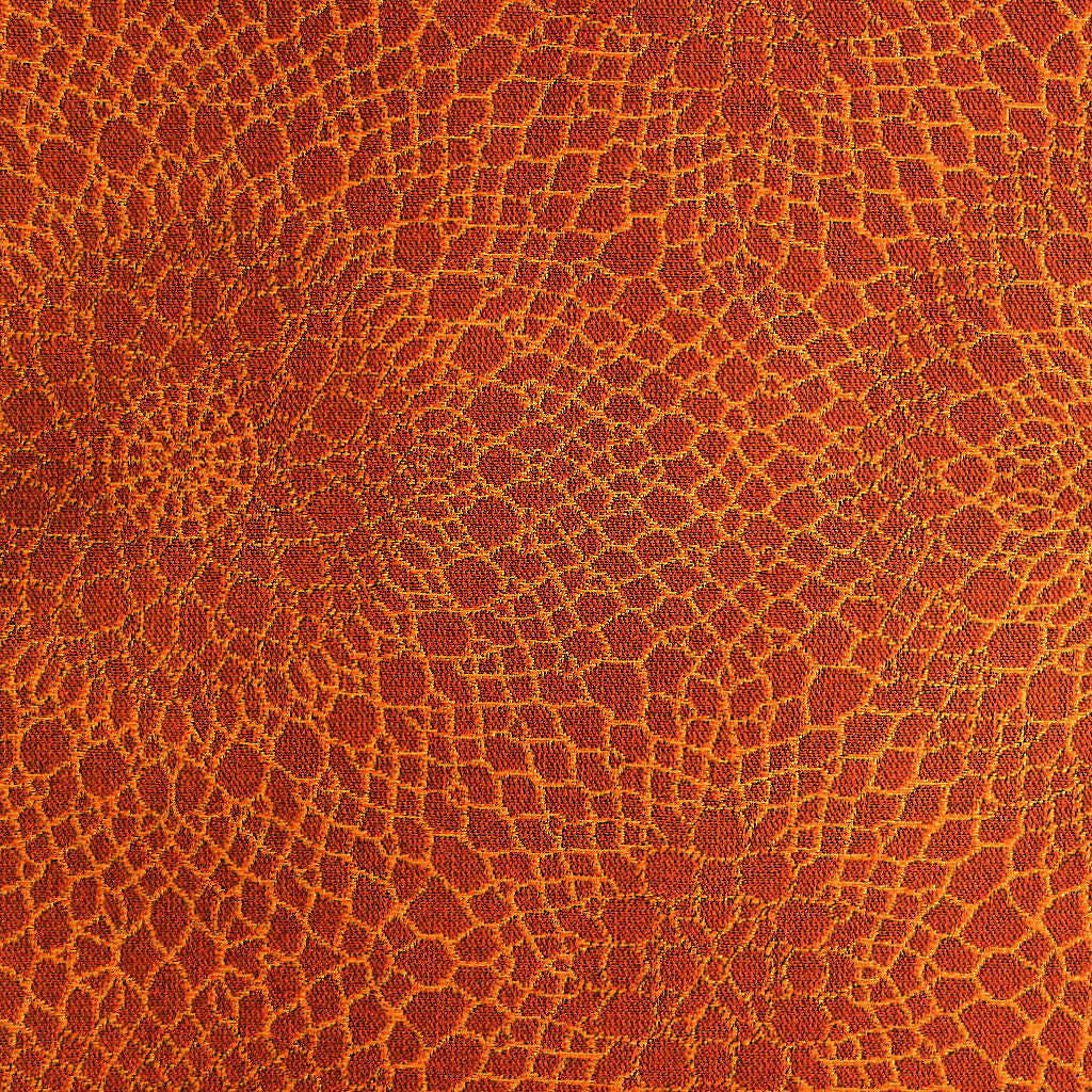 Arc-Com Upholstery Fabric Remnant Radiant Paprika
