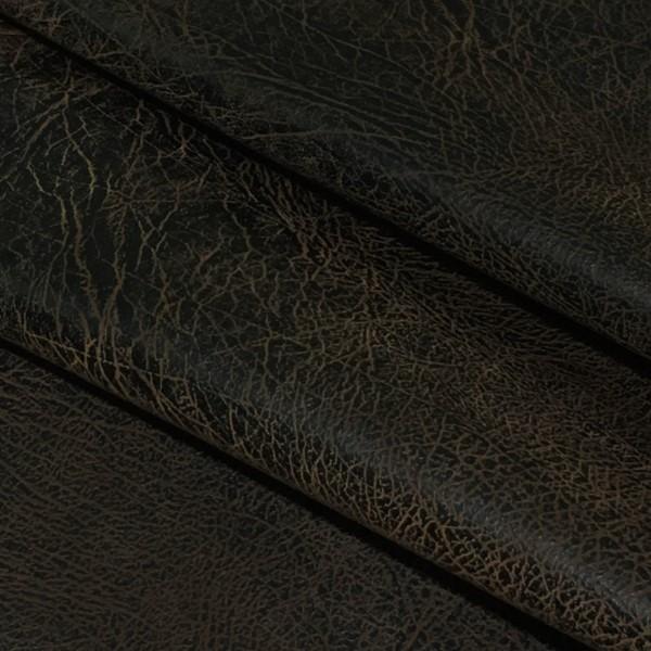 Richloom Upholstery Fabric Faux Leather Ranger Chocolate Toto Fabrics
