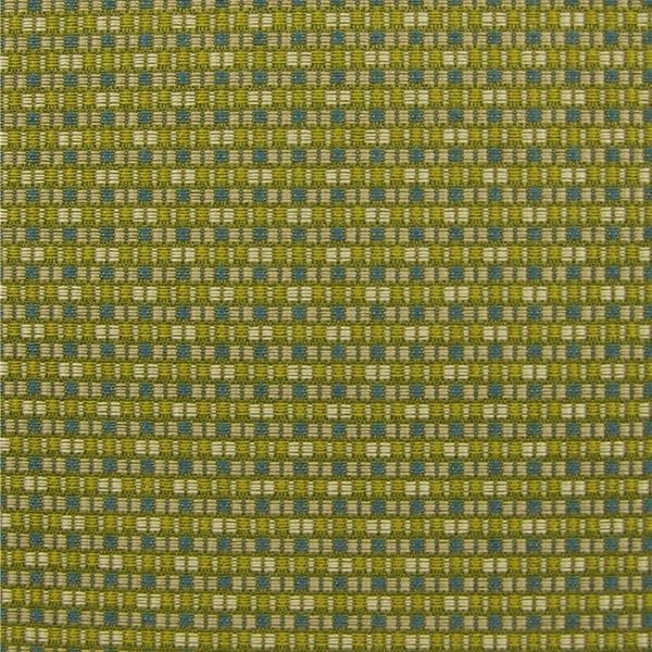 Momentum Redux Key Lime Small Check Design GreenUpholstery Fabric