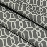 Swavelle Mill Creek Upholstery Fabric Modern Design Relish Platinum Toto Fabrics